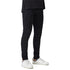 Men's Ripped Patch Jeans Basic Pleated Jeans Mid Waist Straight Pants